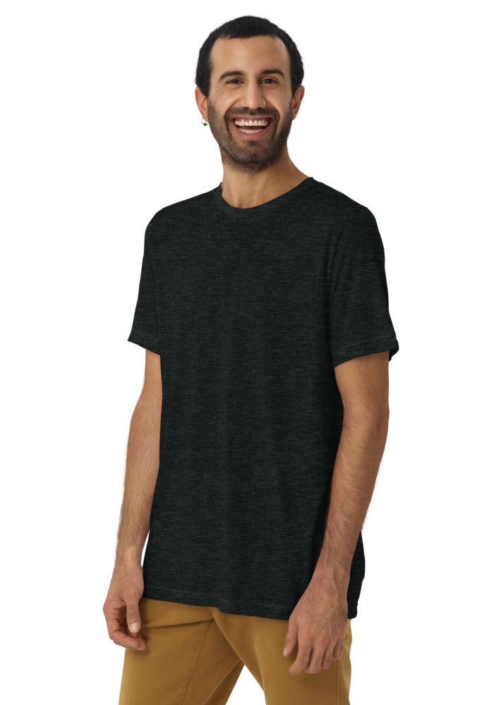 Charcoal-Black Triblend 2XL